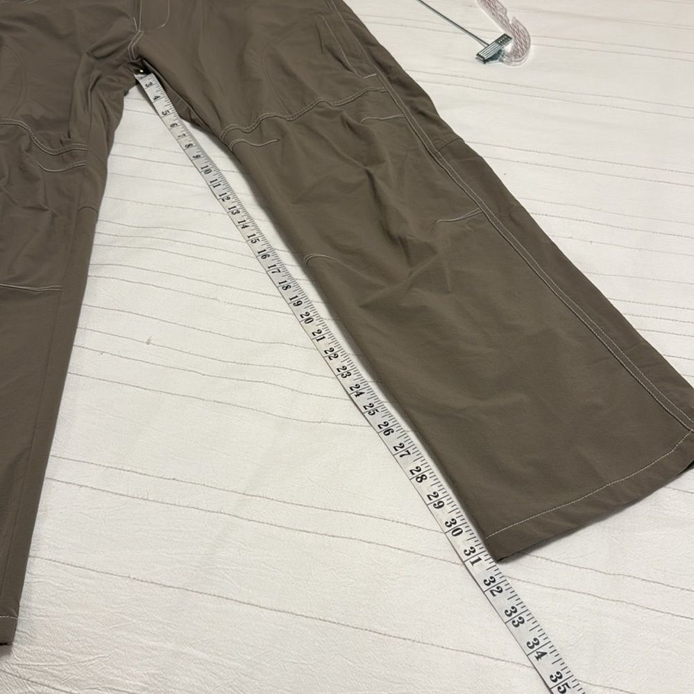 Men's Kuhl Renegade Dark Kahki Pants 34X32 - Picture 7 of 7
